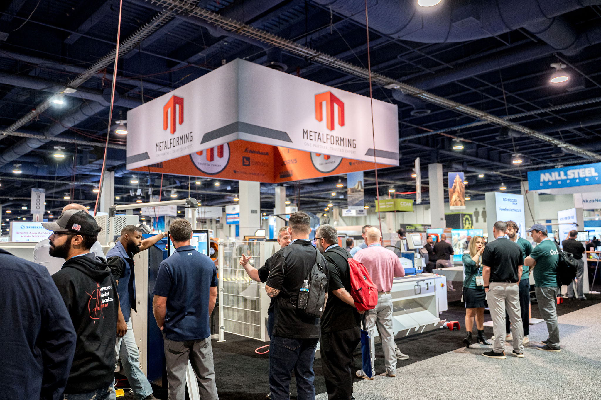 Developers evaluating solutions at METALCON