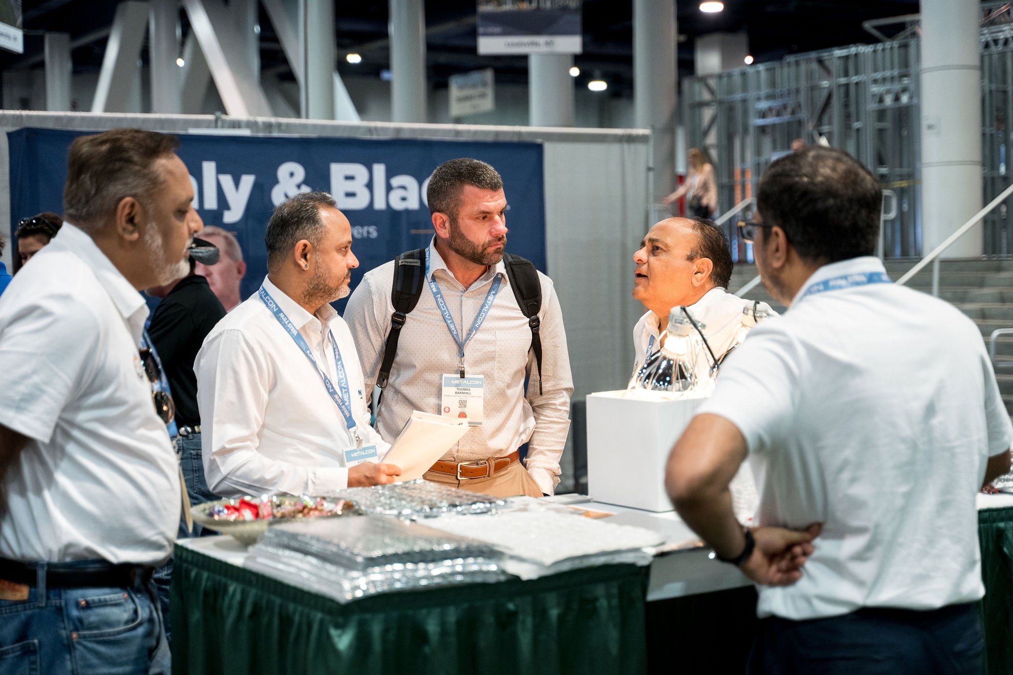 Developers at METALCON show floor