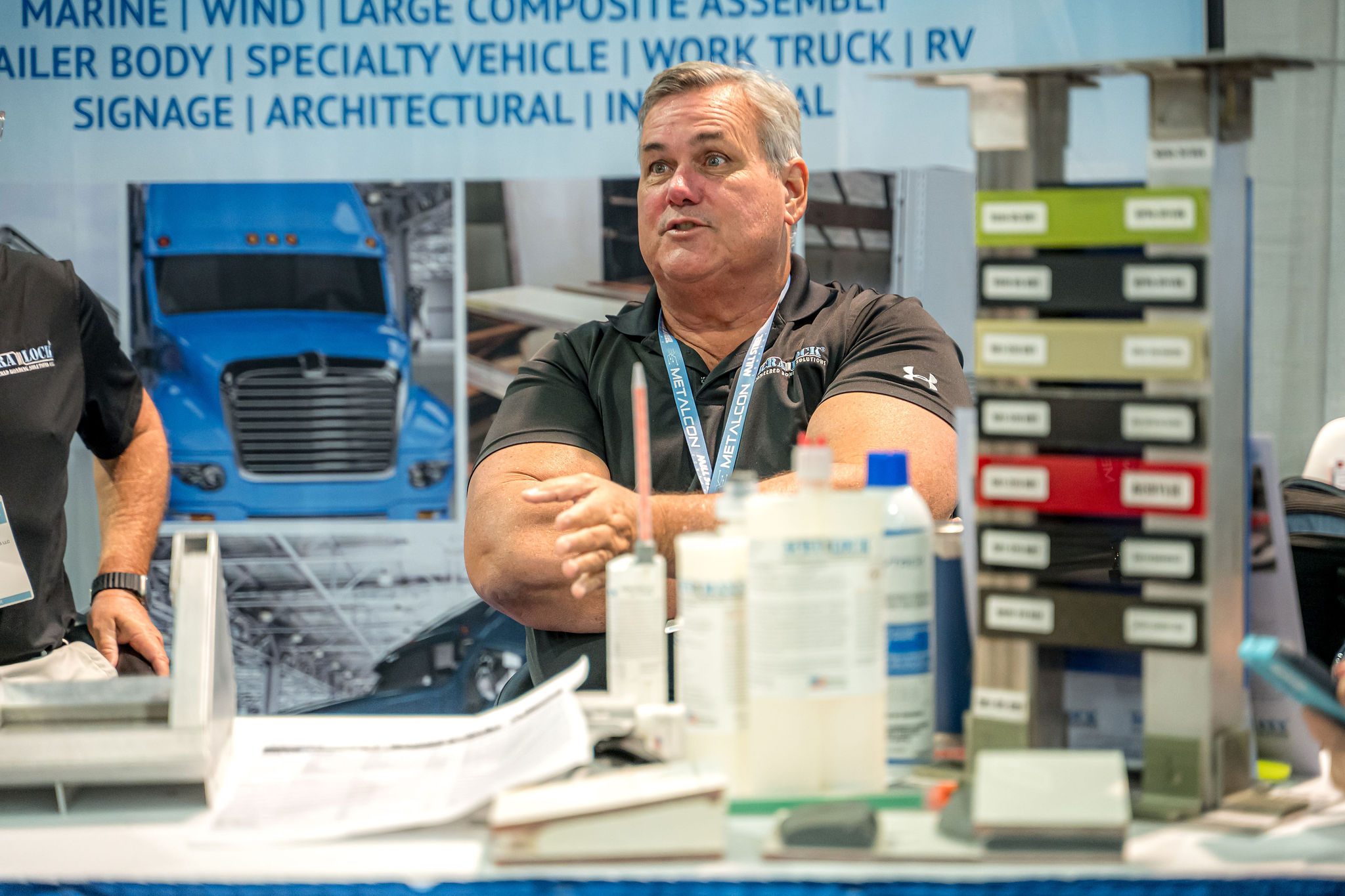 Solutions on the METALCON show floor