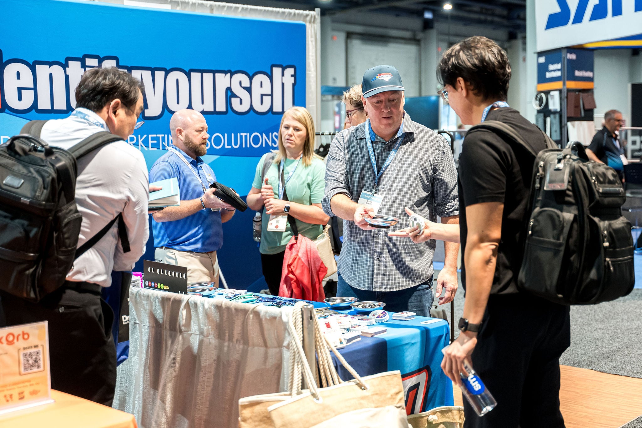 Manufacturers demonstrating products
